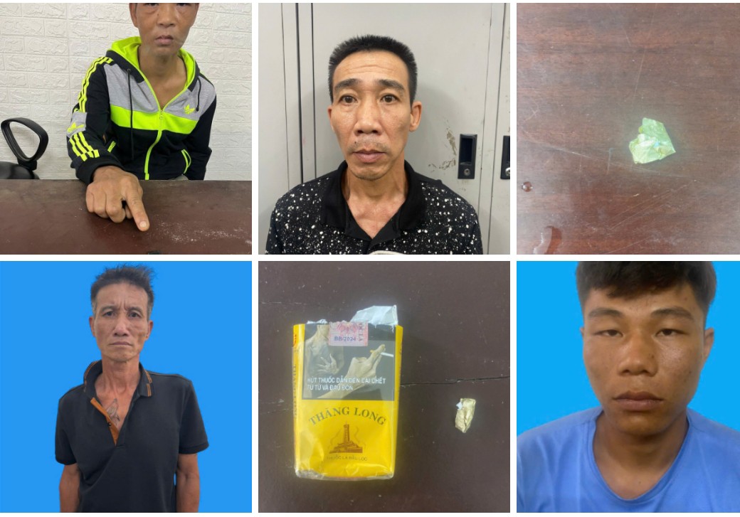 Bắt giữ 7 đối tượng tàng trữ trái phép chất ma túy